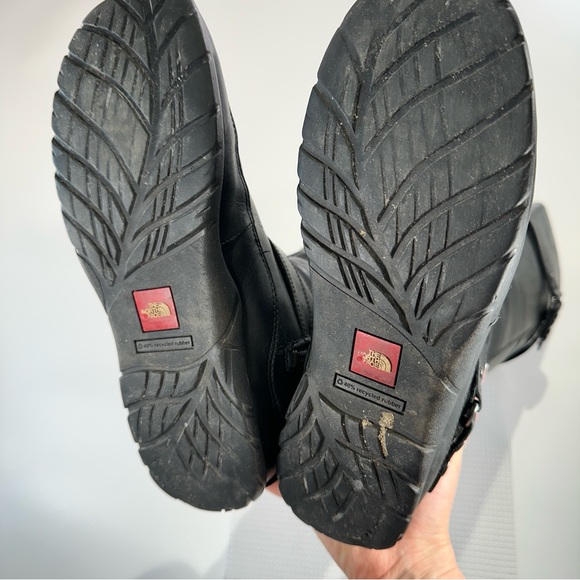 The North Face gorpcore tall leather utility boots women 8 - Picture 8 of 11